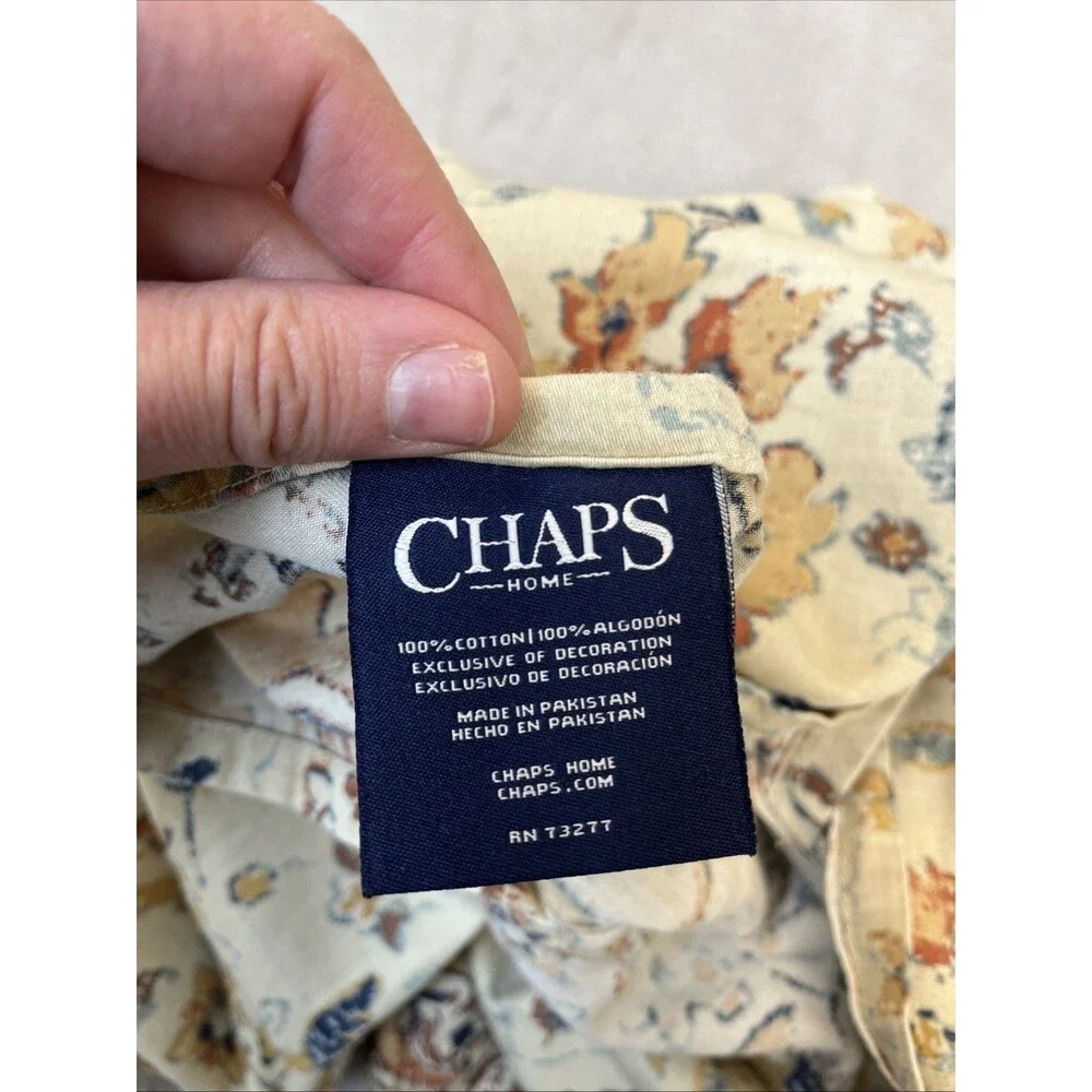 Chaps Pillow Shams Bedroom Bedding Standard 32